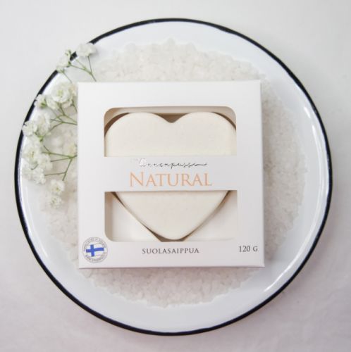 Natural, luonnonvalkoinen , greippi/viherminttu